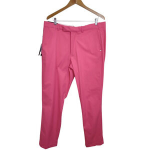 Ralph Lauren RLX Golf Pants Mens 36x32 Pink Tailored Fit Performance Stretch NWT